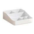 thumbnail image 4 of Makeup Jewelry Organizer, Large Capacity, Jewelry Lipstick Organizer, Perfume Makeup Organizer, Bathroom Organizer Container for Countertop Desk , White Without Lids, 4 of 8