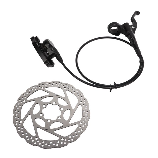 Freno delantero izquierdo, freno de disco de bicicleta Palanca de freno de bicicleta doble Kit de freno de disco Tecnología de vanguardia
