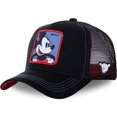 thumbnail image 1 of Gorra de béisbol de algodón de Mickey Mouse de Disney para niños, gorro de malla de alta calidad, gorro de ala de arco de pato Daffy de dibujos animados, regalos de nacimiento Fivean unisex, 1 of 2