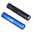 thumbnail image 1 of Shisuyan 2PCS Led Pocket Torch Ultra-bright Outdoor Waterproof Portable Small Flashlight With Aluminum Alloy And Keyring For Camping Walking Hiking Climbing Etc (Black+Blue-No battery Included), 1 of 8