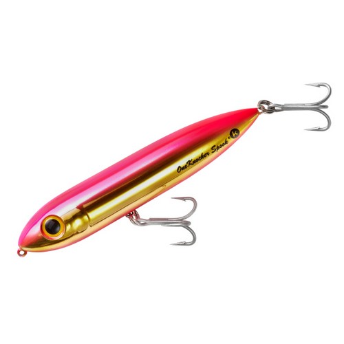 Heddon XK9253456 Bone/Orange Belly One Knocker Topwater 3/4oz Fishing