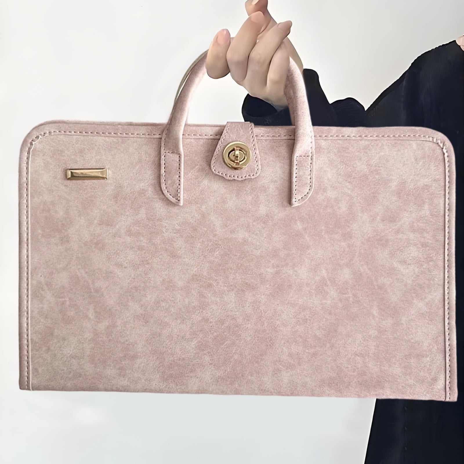 Computer Protective Case Laptop Bag, Laptop Protective Cover and Carrying Bag, PU Material Sleeve with Handle
