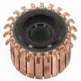 thumbnail image 1 of 1Pcs 25 X 8 X 18（19) mm 22P Teeth Copper Hook Type Electrical Motor Commutator, 1 of 7
