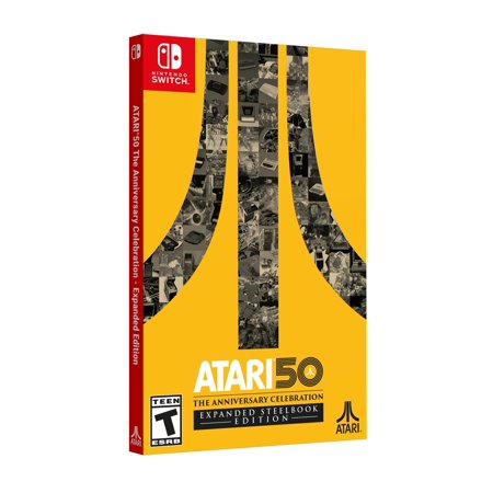 Atari 50: The Anniversary Celebration – Expanded Steelbook Edition - Nintendo Switch