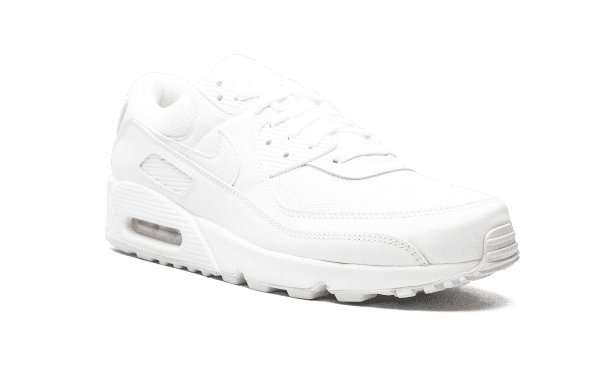 NIKE MENS Air Max 90 "Triple White" CN8490 100 from Stadium Goods