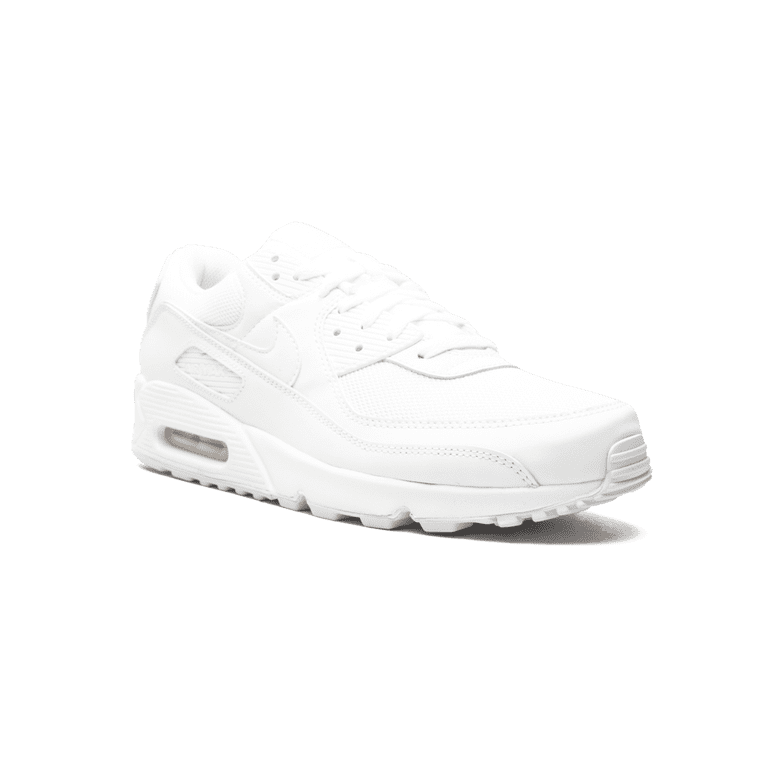 Nike Air Max 90 Triple White CN8490-100 Men\'s Size 8 Worn Nike Air Max 90 Triple White Wolf Grey CN8490-100 Men main image 4