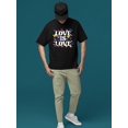 thumbnail image 2 of Love Is Love Lgbtq Pride Tee T-shirt Men's, 2 of 4
