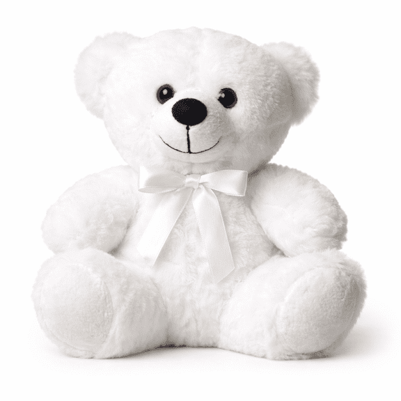 Winter White 6 Inch Teddy Bear Plush Colorama Stuffed Animal Soft Toy