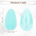 thumbnail image 5 of Unique Bargains Silicone Face Scrubber Soft Exfoliator Cleansing Brush for Facial Exfoliator Blue 3.15"x1.85"x1.14", 5 of 7