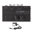 thumbnail image 1 of Preamplificador de tocadiscos Phono, preamplificador de Phono con Control de volumen independiente de ruido ultrabajo para tocadiscos LP, enchufe europeo de 100-240V, 1 of 5