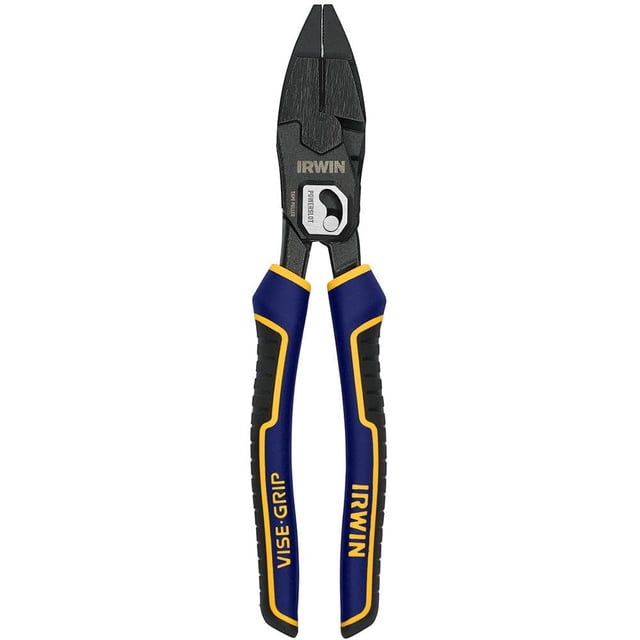 Alicates IRWIN VISE-GRIP PowerSlot de alto apalancamiento para linieros de 9.5 pulgadas