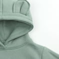 thumbnail image 3 of Esaierr 4-12Y Hoodie Sweatshirt for Toddlerr Kids Hooded Sweatsuit Long Sleeve brushed plush top Loose fitting Spring Autumn Pullover Sweatsuit, 3 of 6