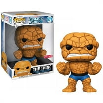 Funko FUN45008 POP! Marvel Fantastic Four The Thing Vinyl Super-Sized Bobble Head, 10 Inch