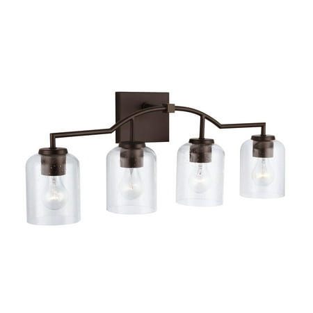 

Capital Lighting 139341-500 Carter 4 Light 31 Wide Bathroom Vanity Light - Bronze