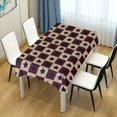 thumbnail image 4 of Yayeee Tablecloths 60" x 120" Rectangle Wrinkle Resistant Party Table Cover, Checkered Stars Pattern, 4 of 8