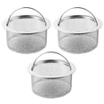 thumbnail image 1 of Professional Sink Strainer for Seamless Drain Protection, Micro-perforation Stainless Steel Mesh Strainer with Easy Lifting Handle, Dishwasher Safe for Kitchen and Bathroom Sinks, 1 of 5
