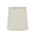 thumbnail image 2 of Aspen Creative 32832-5 Small Hardback Empire Shape Chandelier Clip-On Lamp Shade Set (5 Pack), Transitional Design in Flaxen, 5" bottom width (4" x 5" x 5"), 2 of 7