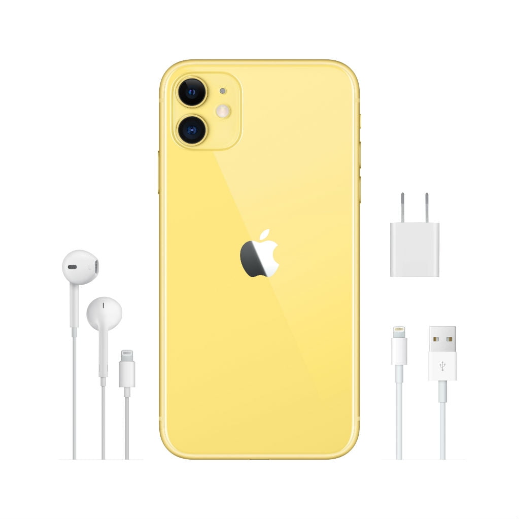 Verizon Apple iPhone 11 256GB, Yellow - Walmart.com Verizon Apple iPhone 11 256GB, Yellow - Walmart.com