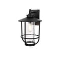 thumbnail image 3 of Elegant Lighting Janney 11 Inch Outdoor Wall Sconce In Black, 3 of 8