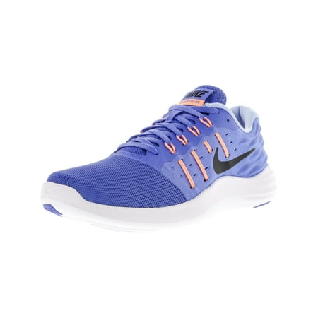 Nike Women's Lunarstelos Medium Blue / Black Sunset Glow Ankle-High Walking Shoe - 7.5M