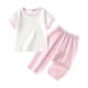 thumbnail image 3 of Ropa fina de verano para bebés, hecha de poliéster, para hombres y mujeres, para recién nacidos, con aire acondicionado, pijama de manga corta y cuello redondo., 3 of 6
