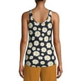 thumbnail image 3 of No Boundaries Juniors' Scoop Neck Tank, 3 of 5