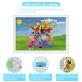 thumbnail image 3 of Winnie The Pooh Diamond Art Kits for Adults Diamond Art Gem Art Painting Full Drill Round Art Gem Painting Kit for Home Wall Decor 8"x12", 3 of 6