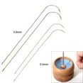 thumbnail image 2 of 10pcs Upgraded Hook Tip Beading Needle For Tiny Beads Jewelry Making Smooth Threading Anti Slip Handle, 2 of 9