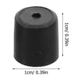 thumbnail image 2 of OFFIGAM 10Pcs Round Black Rubber Bumpers Stability Protection for Rice Cooker Slow Cooker and Chair Feet, 2 of 6