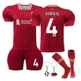 thumbnail image 1 of 2025 Liverpool Domicile 4 Vigil Maillot de Soccer Kits, 1 of 3