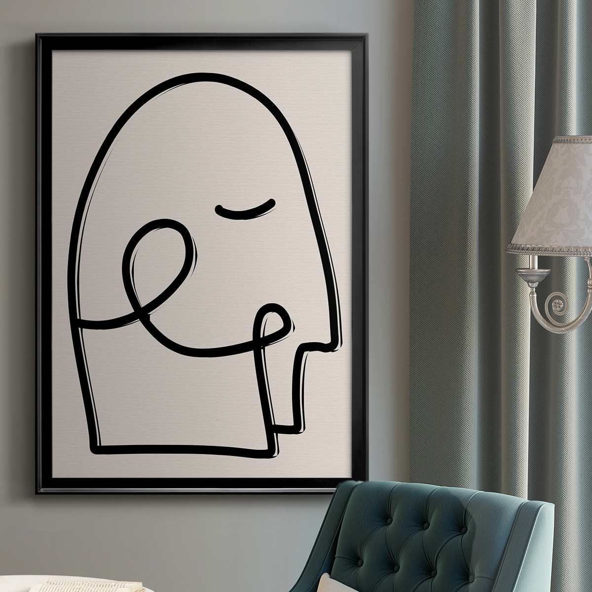 Face It I Premium Classic Framed Print - Ready to Hang