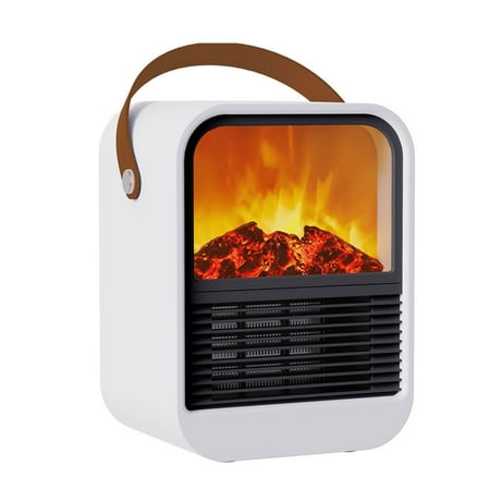 

3D Flame Heater Office Desktop Heater Small Electric Heater For Home Quick Heater K2-Home1935