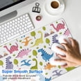 thumbnail image 4 of Long Mouse Pads for Desk,Colorful Cartoon Dinosaurs Scenery Desk Mats on Top Of Desks, Desk Mouse Pad Extra Large with 3mm Non-Slip Base and Stitched Edge for Gaming,Work,Home 31.5"x15.7", 4 of 5