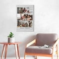 thumbnail image 6 of Custom Canvas Prints White Modern Family Personalized Photo Image Collage DIY Framed Kit Wall Art Picture Room Decor 16x20 inch, 6 of 7