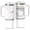 D-Nurse/Nutrition Facts, variant on Birthday Gifts for Women Female-Sometimes You Forget You''re Awesome Travel Tumbler with Handle 40oz-Appreciation Thank You Gifts for Boss Coworker-Chao Coordinator Gifts White