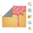 thumbnail image 3 of Honeii for Dish Drying Mat for Kitchen Counter, Non-slip Rubber Backed, Hide Stain Kitchen Super Absorbent Draining Mat, Dish Rack Pad, 3 of 8