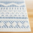 thumbnail image 3 of SAFAVIEH Alamo Curtis Geometric Runner Rug, Blue/Ivory, 2'2" x 8', 3 of 8