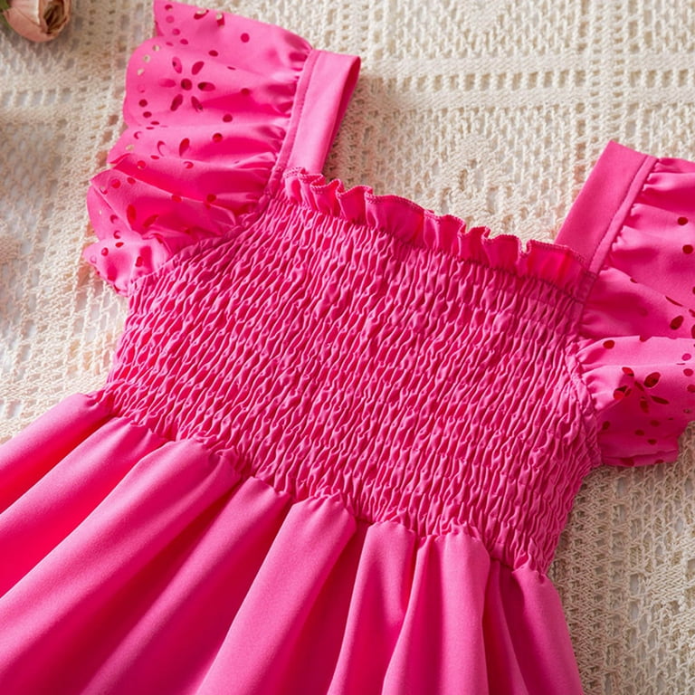 Girls Holiday Dresses Summer Birthday Dress Girls Toddler Princess Dress Up  12-18 Months - Walmart.com