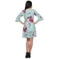 thumbnail image 3 of Moomaya Printed WoMen's Robes Soft Kimono Robe Nightwear Summer Bathrobe, 3 of 5