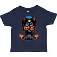 thumbnail image 3 of Inktastic Day of the Dead Skull Blk Boys or Girls Toddler T-Shirt, 3 of 5