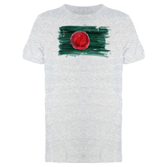 Brush Painting Of Bangladesh Tee Men's -Image by Shutterstock