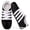 Black, variant on Knivor Slip On Casual Sneakers for Women Elastic Crisscross Strap Low Top Fashion Sneakers Non Slip Flat Lightweight Retro Walking Casual Shoes