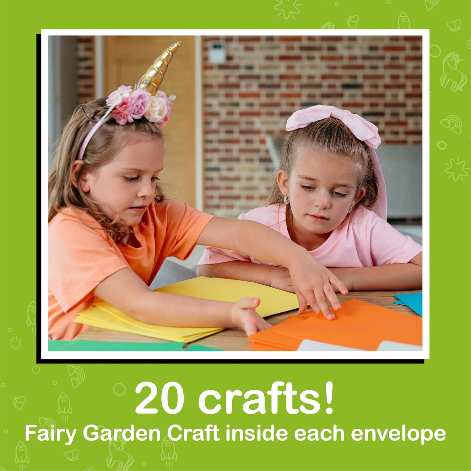 Craftikit Fairy Garden Arts and Crafts Kit for Ages 4 to 10