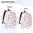 thumbnail image 2 of Fotbe Retro Floral Mochila de Lona con Estampado, Mochila Duradera, Mochila Versátil de Alta Calidad, Mochila Compacta Vintage-Small, 2 of 5