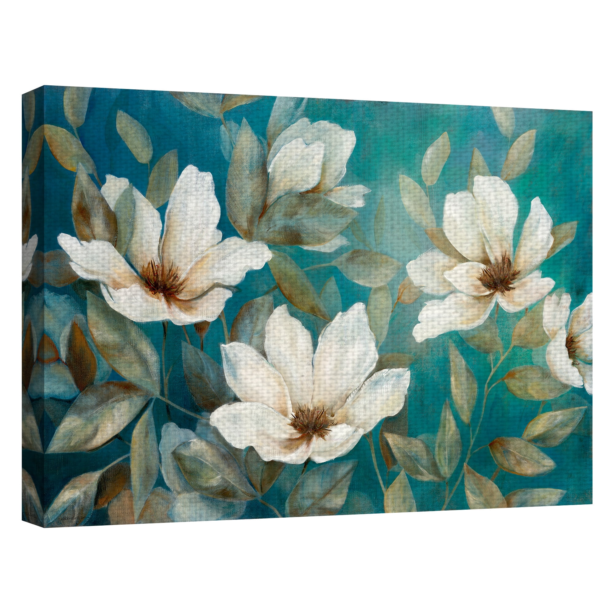 Shade of Blue by Carol Robinson Wrapped Canvas Painting Art Print