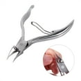thumbnail image 1 of Profesional acero dedo del pie inoxidable uñas ensterbrown corta -cutícula nipper herramientas de manicura alicados para uñas de los pasteles alicados paras de los pieles hecho de, 1 of 7