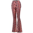thumbnail image 2 of SSOULM Women's Stretchy Wide Leg High Waist Bell Bottom Flare Pants With Plus Size, 2 of 3