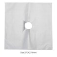 thumbnail image 2 of Fundas protectoras para estufas resistentes al calor a prueba de aceite plateadas 6 uds., 2 of 7