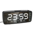 thumbnail image 2 of Gmluru Digital Alarm Clock Timepiece Redefined Sleek Mirror Portable Clock With Bluetooth Speaker Alarm Temperature And Card Slot, 2 of 9