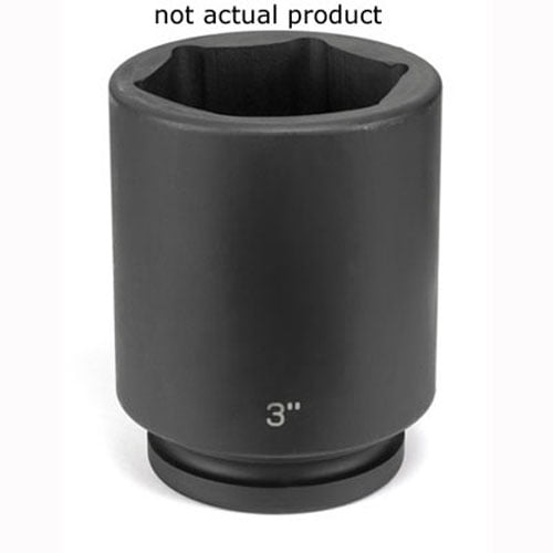 Grey Pneumatic 4076D 1" Drive x 2-3/8" Deep Socket